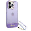 Kryt Guess GUHCP14XHGCOHU iPhone 14 Pro Max fialová