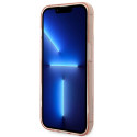 Kryt Guess TRANSLUCENT iPhone 14 Pro Max – růžová