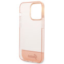 Kryt Guess TRANSLUCENT iPhone 14 Pro Max – růžová