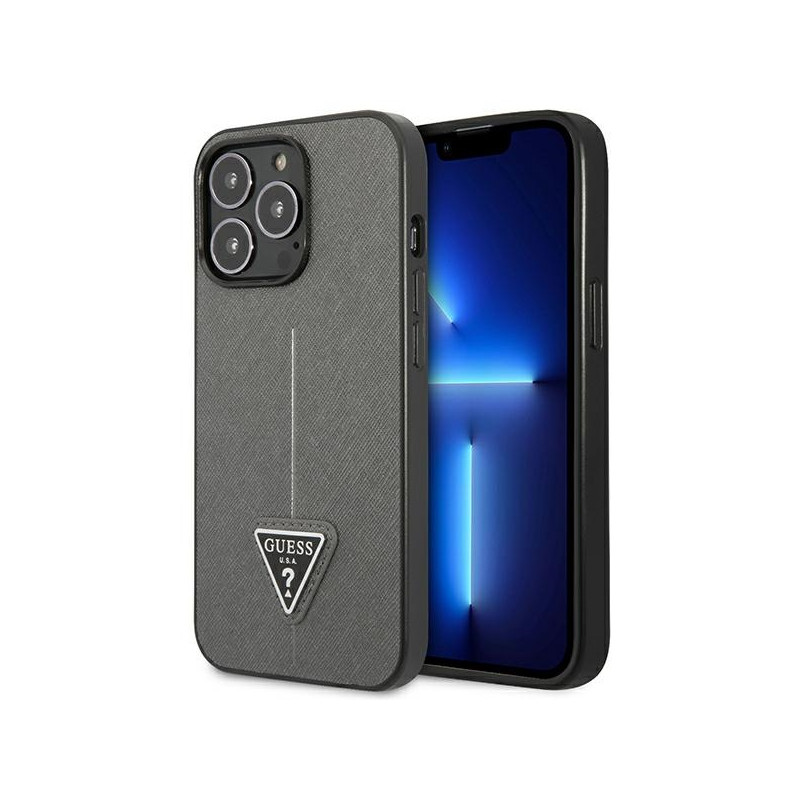 Kryt Guess GUHCP14XPSATLG pro iPhone 14 Pro Max - silver