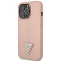 Kryt Guess GUHCP14XPSATLP pro iPhone 14 Pro Max - růžová