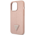 Kryt Guess GUHCP14XPSATLP pro iPhone 14 Pro Max - růžová