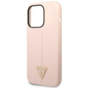 Kryt Guess GUHCP14XSLTGP pro iPhone 14 Pro Max - růžová