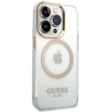 Kryt Guess GUHMP14LHTRMD iPhone 14 Pro – gold / gold