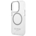 Kryt Guess Metal Outline Magsafe iPhone 14 Pro