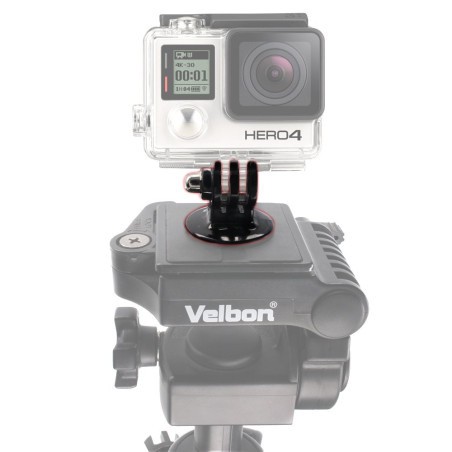 Držák sportovní kamery se stativovým závitem GoPro - černý