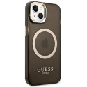 Kryt Guess GUHMP14MHTCMK iPhone 14 Plus MagSafe black/black