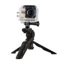 Držák s mini stativem pro akční kamery GoPro SJCAM - černý