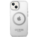 Kryt Guess GUHMP14SHTRMS pro iPhone 14 - stříbrná