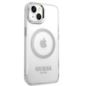 Kryt Guess GUHMP14SHTRMS pro iPhone 14 - stříbrná