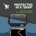 GECKO V10A10C1 Full Body Case 360° kryt pro Apple Watch 7/8 (41mm), černý