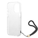Řemínek Guess 4G Print Strap pro iPhone 14 Pro - black