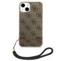Kryt Guess 4G pro iPhone 14 Plus hnědá/brown