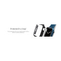 GECKO V10A10C1 Full Body Case 360° kryt pro Apple Watch 7/8 (41mm), černý