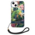 Kryt Guess GUOHCP14MHFLSB iPhone 14 Plus modrá