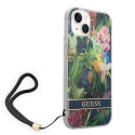 Kryt Guess GUOHCP14MHFLSB iPhone 14 Plus modrá