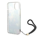 Kryt Guess GUOHCP14MHFLSB iPhone 14 Plus modrá