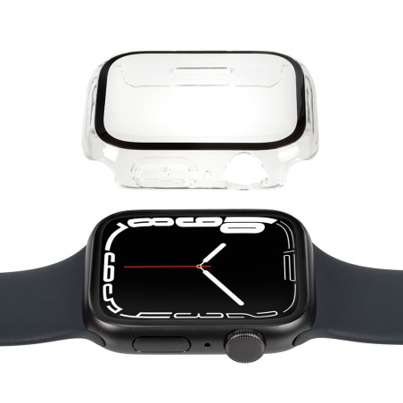 GECKO V10A11C0 Full Body Case 360° kryt pro Apple Watch 7/8 (45mm), čirý
