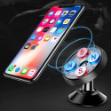 Držák do auta Wozinsky magnetický na palubní desku 360 samolepicí (WMH-05) - černý