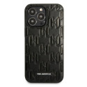 Kryt Karl Lagerfeld KLHCP13LMNMP1K iPhone 13 Pro - černý