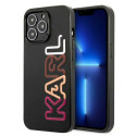 Kryt Karl Lagerfeld MULTIPINK Brand pro iPhone 13 Pro/13 - černý