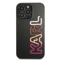 Kryt Karl Lagerfeld MULTIPINK Brand pro iPhone 13 Pro/13 - černý