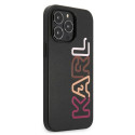 Kryt Karl Lagerfeld MULTIPINK Brand pro iPhone 13 Pro/13 - černý