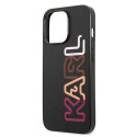 Kryt Karl Lagerfeld MULTIPINK Brand pro iPhone 13 Pro/13 - černý