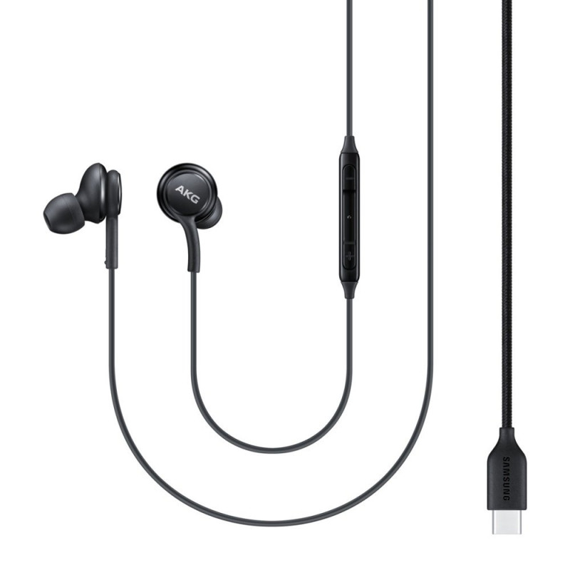 Sluchátka Samsung AKG EO-IC100BBEGEU drátová do uší USB-C - černá