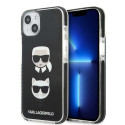 Kryt Karl Lagerfeld KARL&CHoupette Head pro iPhone 13 - černý
