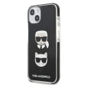 Kryt Karl Lagerfeld KARL&CHoupette Head pro iPhone 13 - černý