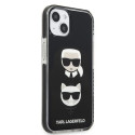 Kryt Karl Lagerfeld KARL&CHoupette Head pro iPhone 13 - černý
