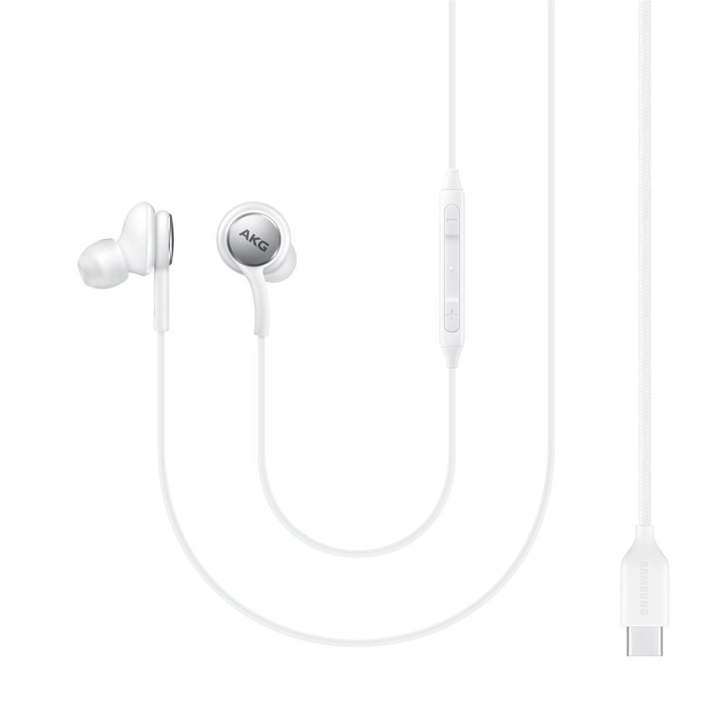Samsung AKG Wired In-Ear Headphones USB-C White (EO-IC100BWEGEU)