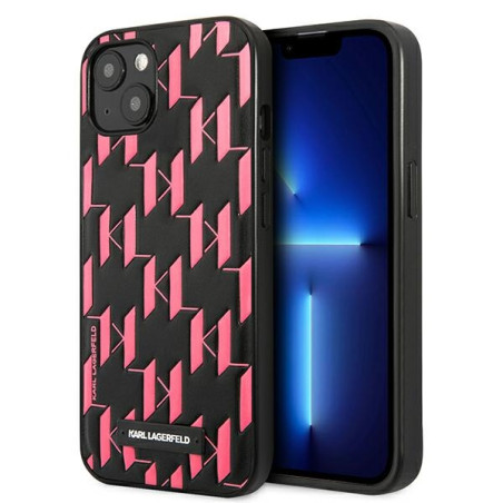 Karl Lagerfeld KLHCP13SMNMP1P kryt iPhone 13 mini pink