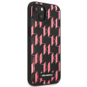 Karl Lagerfeld KLHCP13SMNMP1P kryt iPhone 13 mini pink