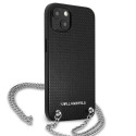 Kryt Karl Lagerfeld KLHCP13SPMK iPhone 13 mini black