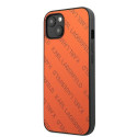 Kryt Karl Lagerfeld KLHCP13SPTLO pro iPhone 13 mini - oranžová