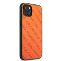 Kryt Karl Lagerfeld KLHCP13SPTLO pro iPhone 13 mini - oranžová
