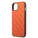 Kryt Karl Lagerfeld KLHCP13SPTLO pro iPhone 13 mini - oranžová