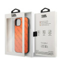 Kryt Karl Lagerfeld KLHCP13SPTLO pro iPhone 13 mini - oranžová