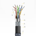 Wozinsky HDMI 2.1 Cable 8K 60 Hz 48 Gbps / 4K 120 Hz / 2K 144 Hz 2 m Silver (WHDMI-20)
