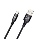 Kabel Wozinsky USB - microUSB 2,4A 1 m (WUC-M1B) - černý