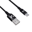 Kabel Wozinsky USB - microUSB 2,4A 1 m (WUC-M1B) - černý