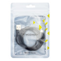 Kabel Wozinsky USB - microUSB 2,4A 1 m (WUC-M1B) - černý