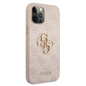 GUESS GUHCP12M4GMGPI Kryt pro iPhone 12/12 Pro, růžový
