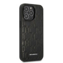 Pouzdro Karl Lagerfeld Monogram Plaque iPhone 13 Pro Max černé