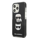 Kryt Karl Lagerfeld KARL&CHOUPETTE pro iPhone 13 Pro Max - černá