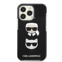 Kryt Karl Lagerfeld KARL&CHOUPETTE pro iPhone 13 Pro Max - černá