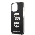 Kryt Karl Lagerfeld KARL&CHOUPETTE pro iPhone 13 Pro Max - černá