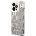 Kryt Karl Lagerfeld KLHCP14LLMNMS iPhone 14 Pro - stříbrný